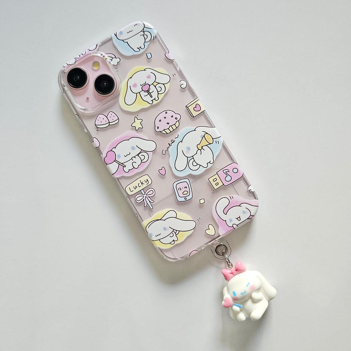 LoveLight Lucky Hanging Charm Phone Case