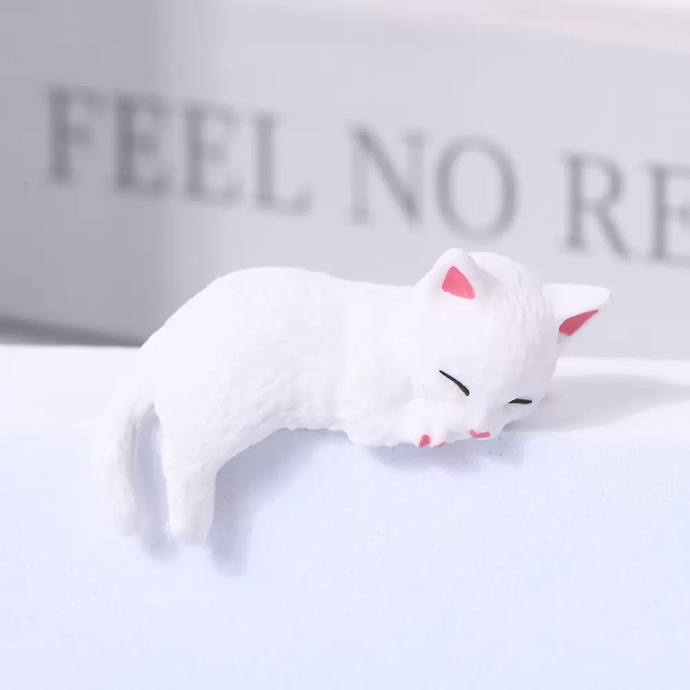 Pastel Kawaii Cat Case With Cute Cat Topper