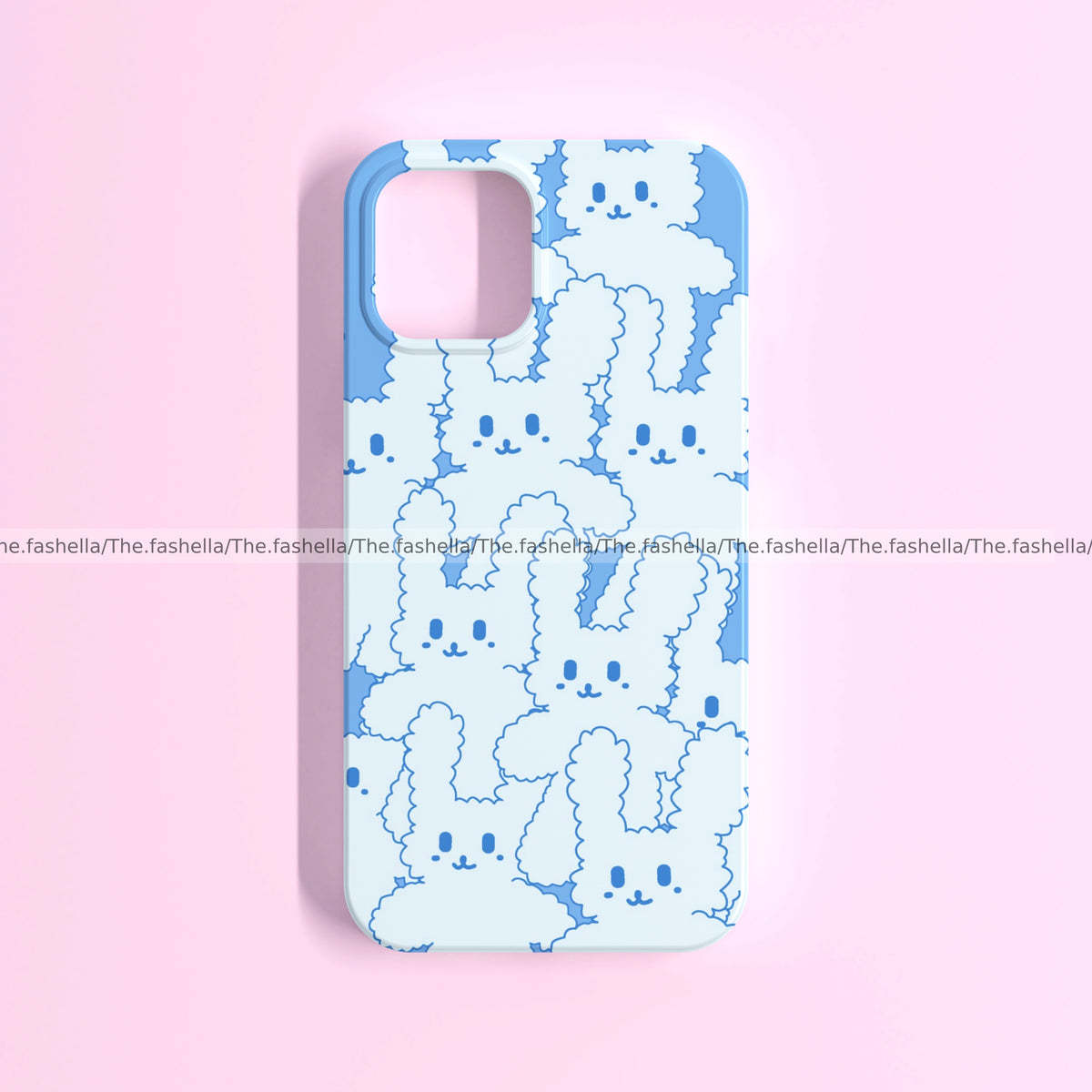 Blue Bunny Parade Phone Case