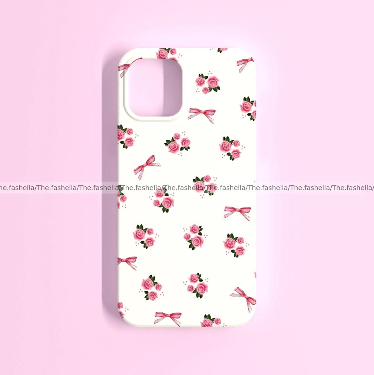 Pinteresty pink bow & rose case