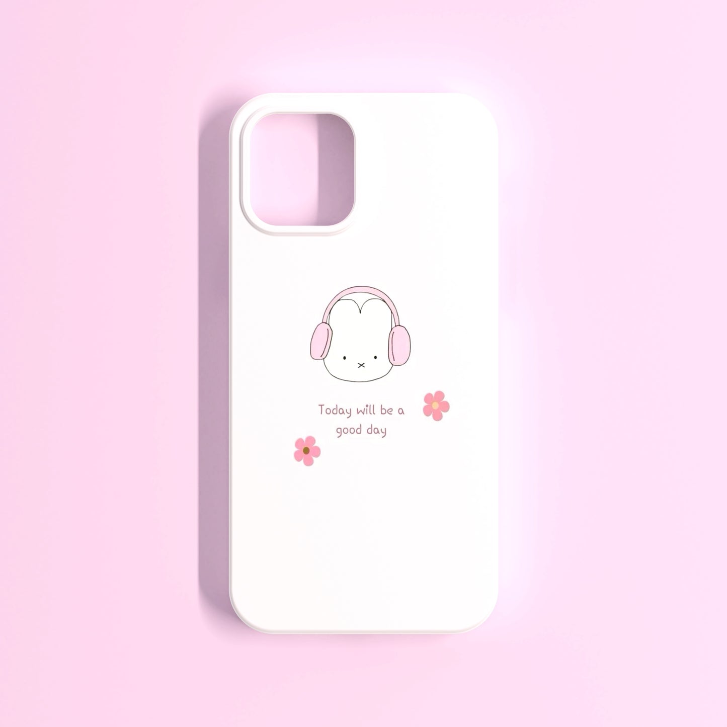 Soft Start Bunny Pink Phone Case