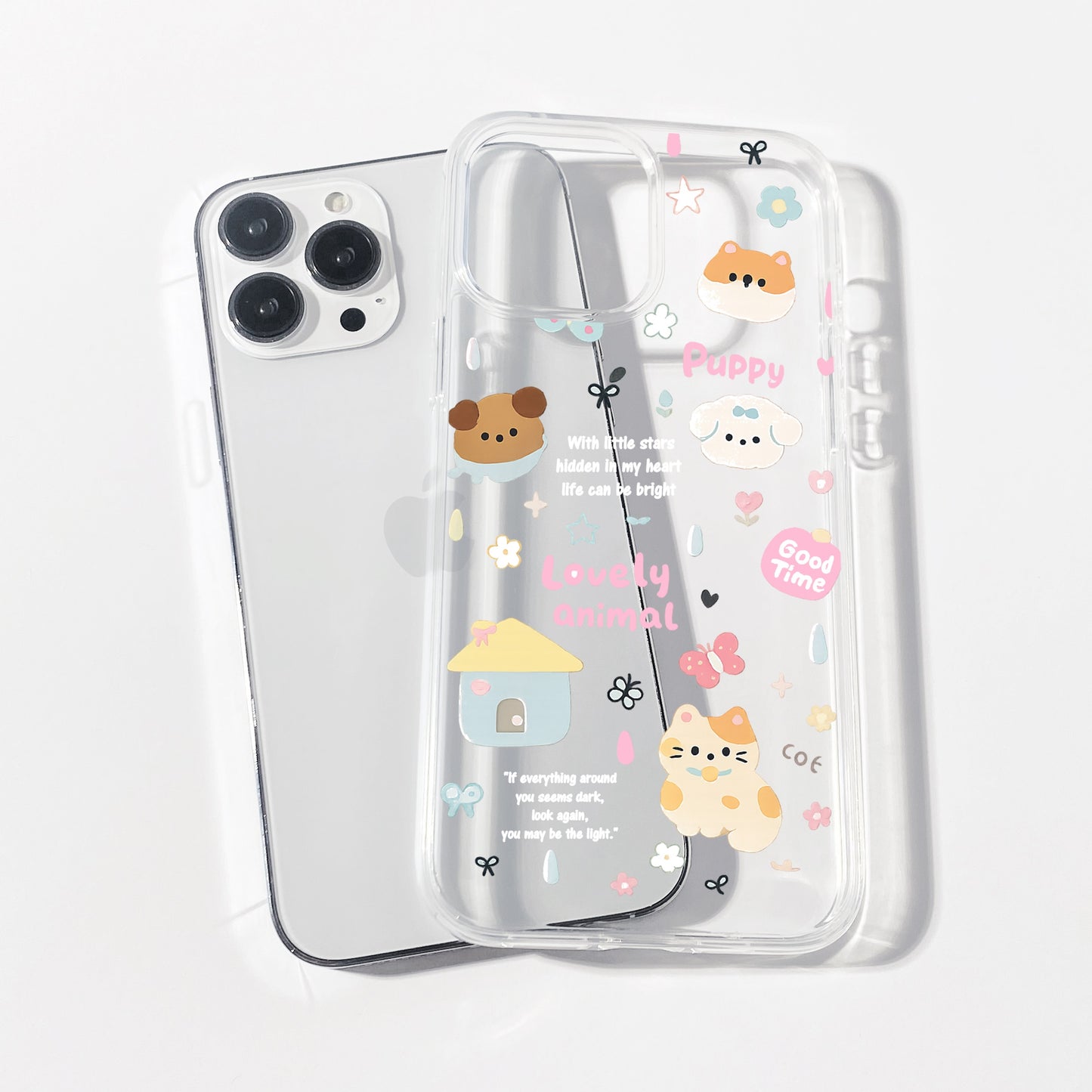 Kawaii Animal Dream Clear Case