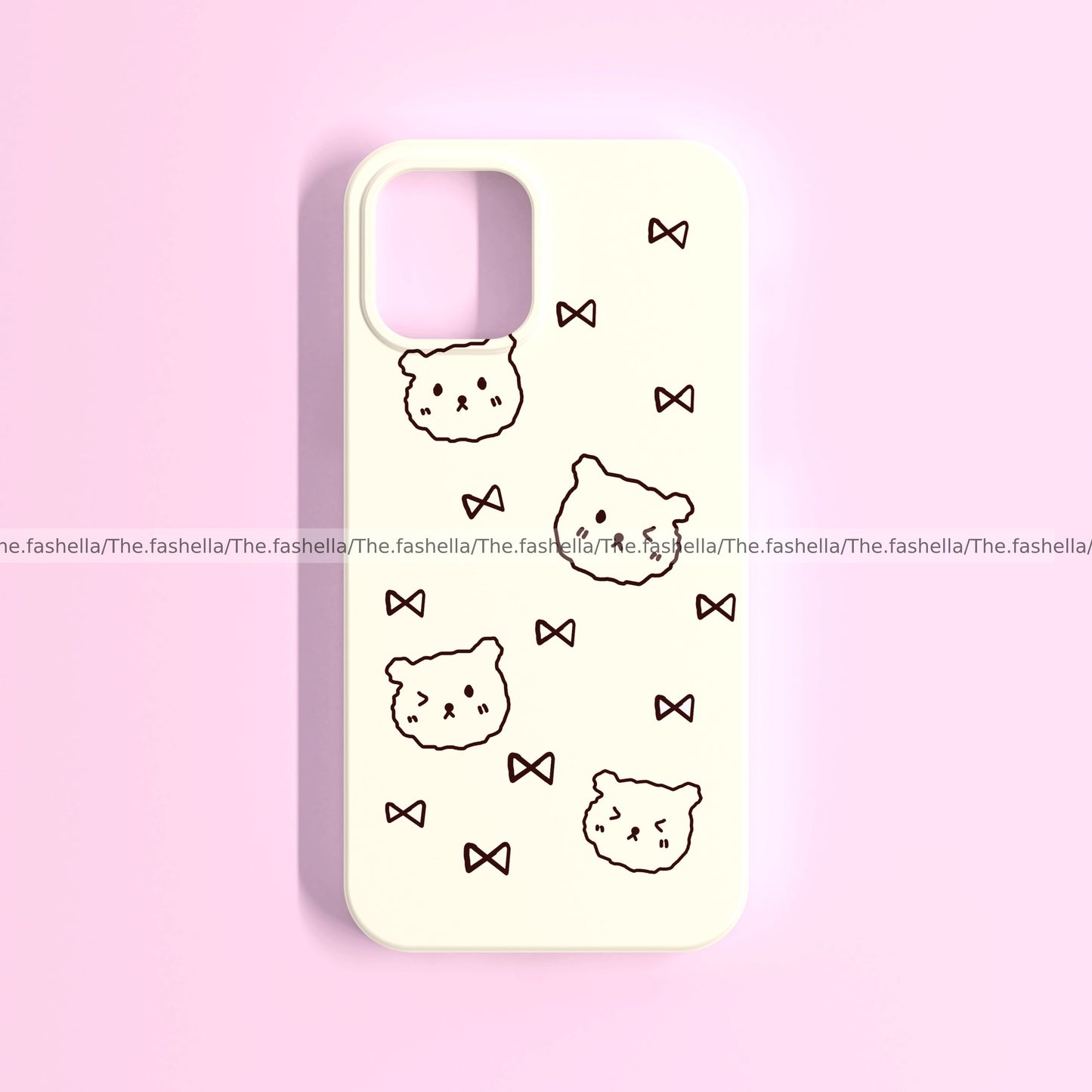 Cute teddy and bows pretty case