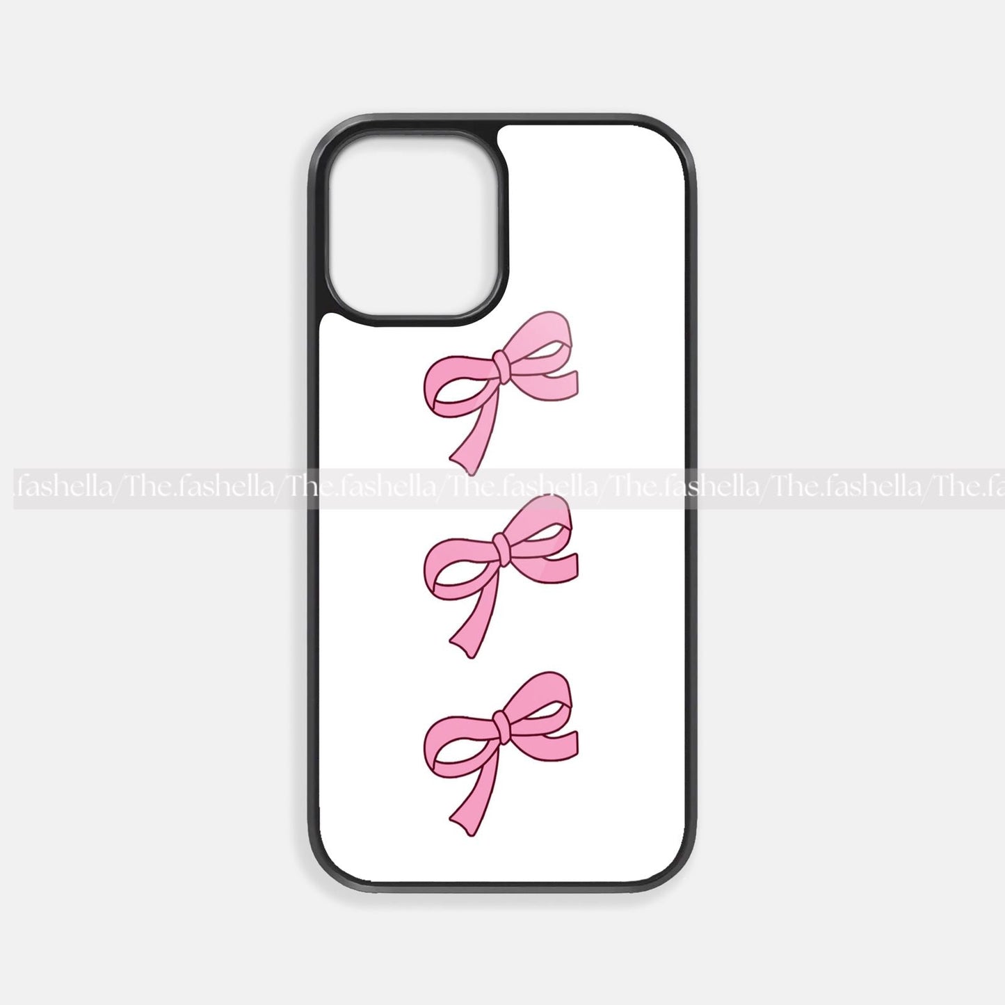 Cute & pretty pink bowpremium glossy phone case
