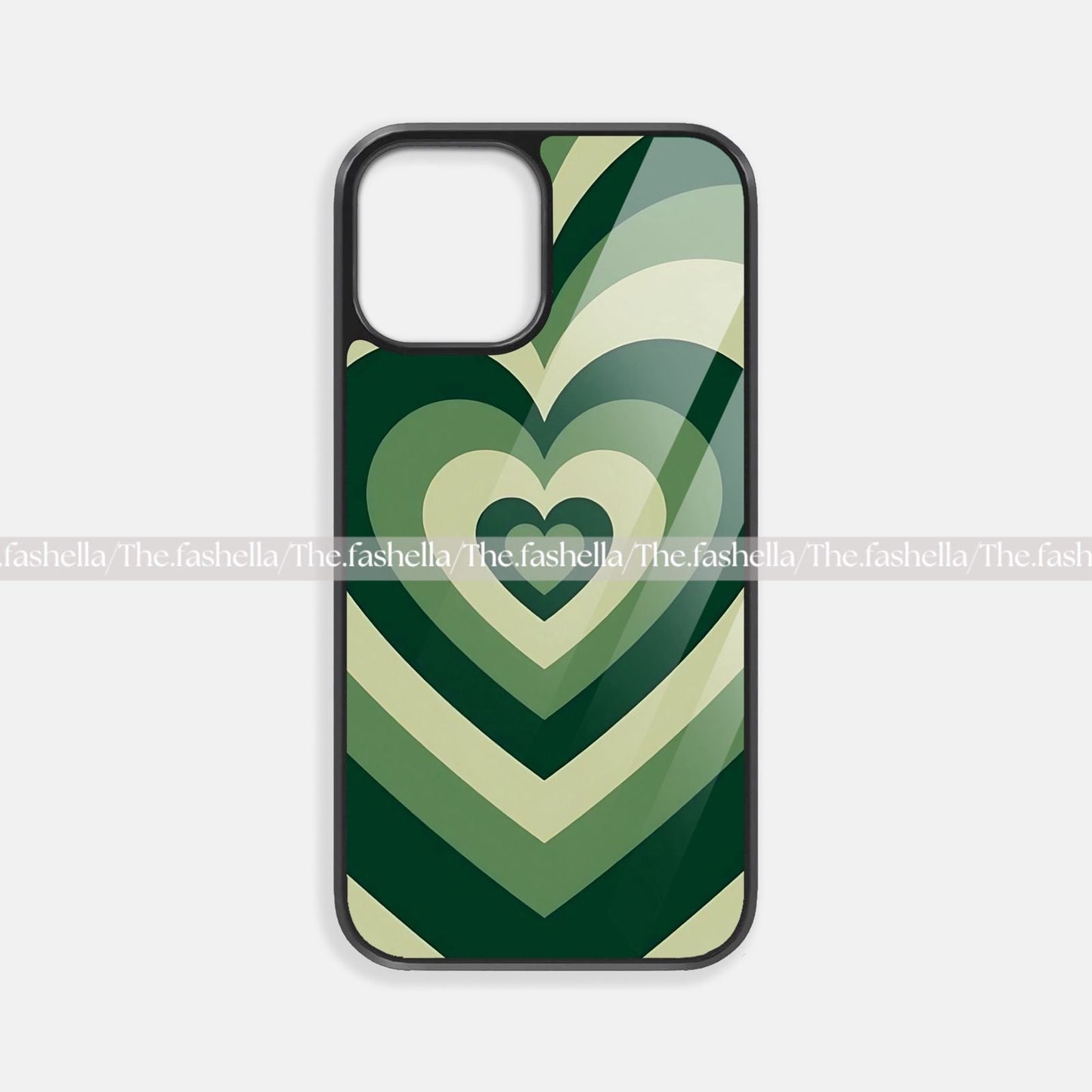 Aesthetic green y2k premium glossy phone case