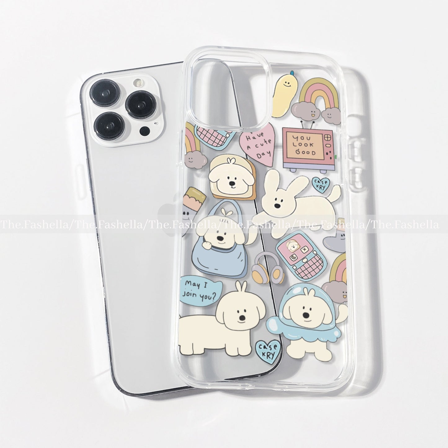 Cute dog case