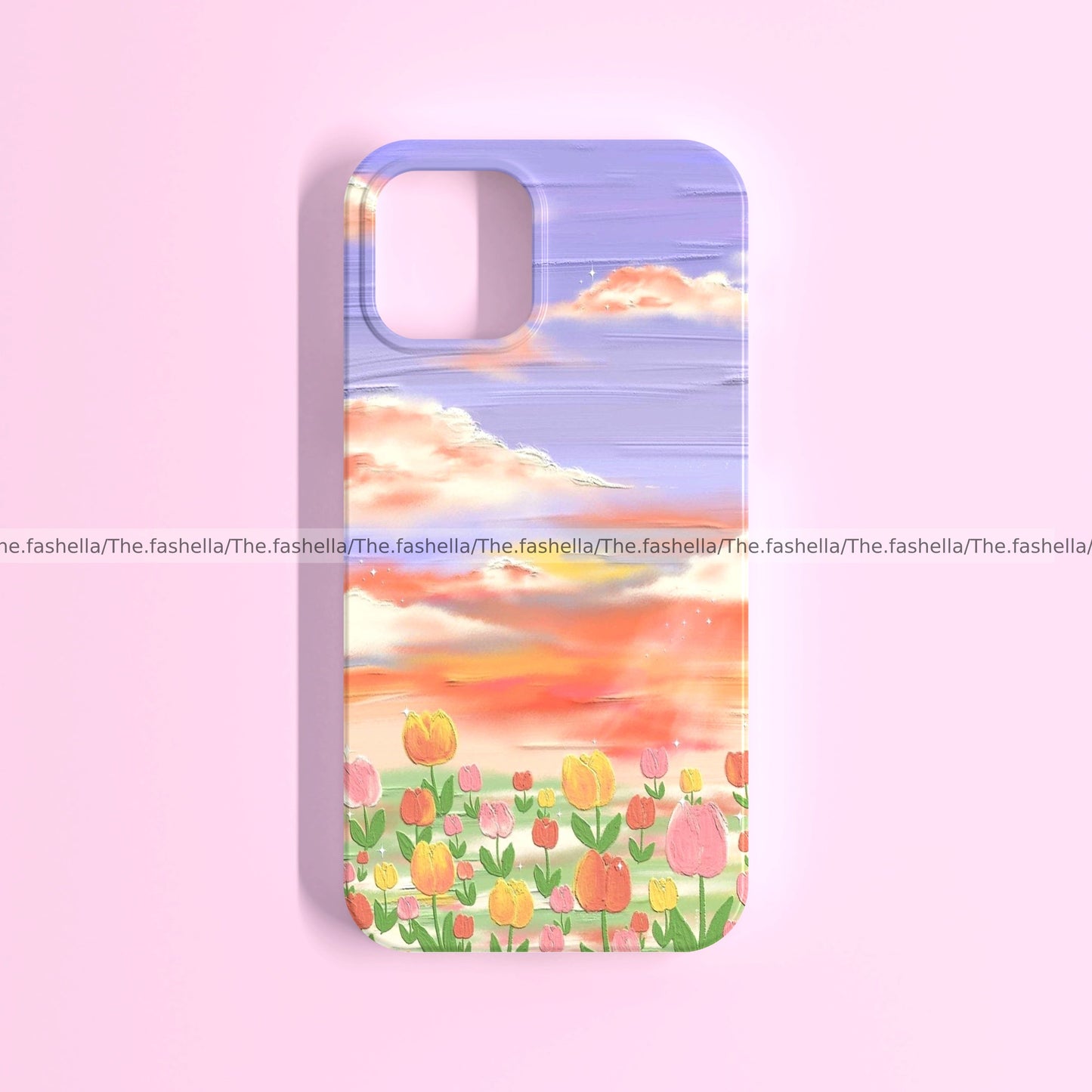 Cute lavender skies case