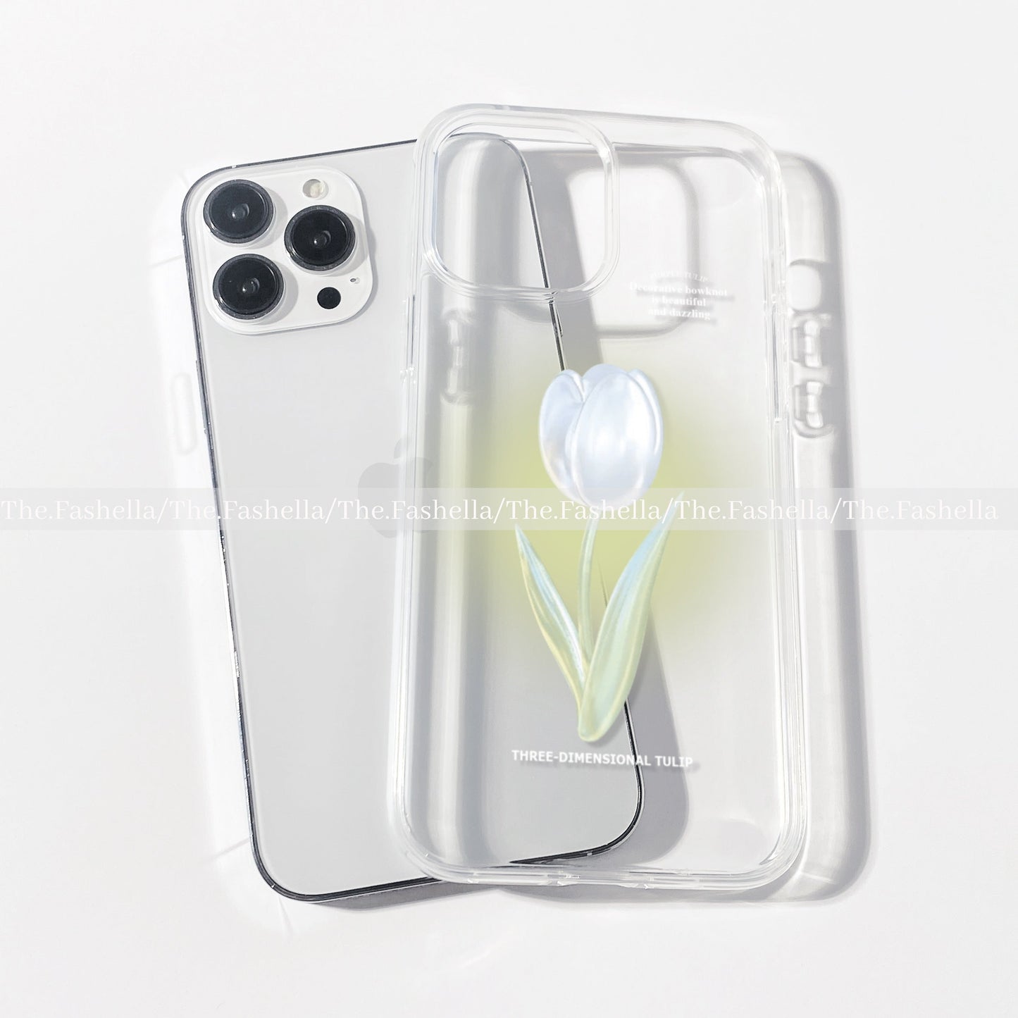 White tulip aura case