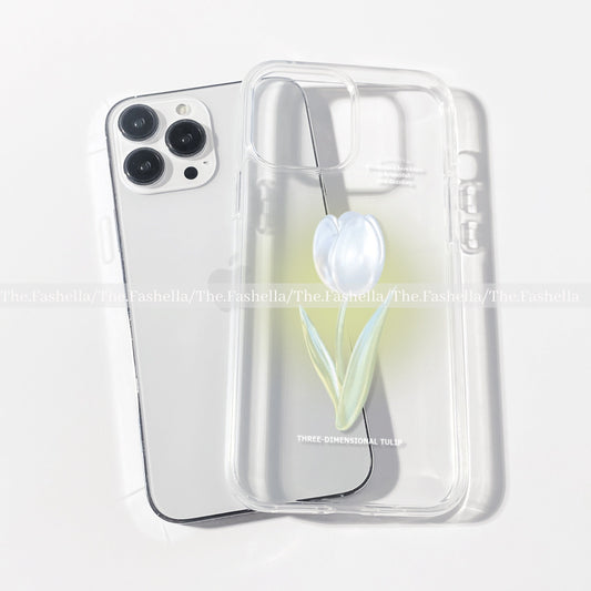 White tulip aura case