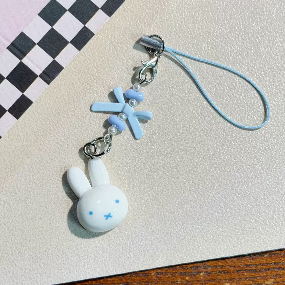 Blue Bunny Breeze Charm