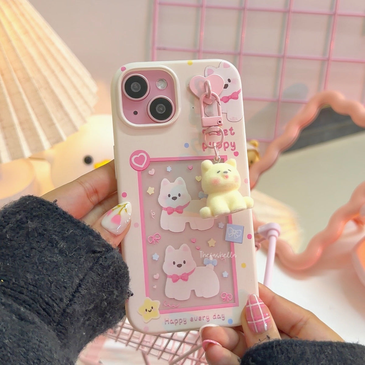 Sweet Puppy Hangie Phone Case