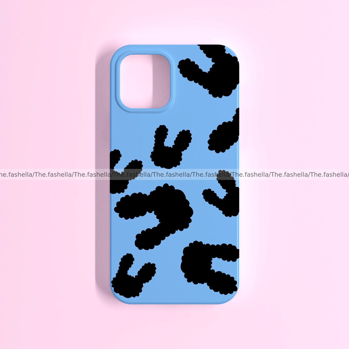 Blue Bunny Scatter Phone Case