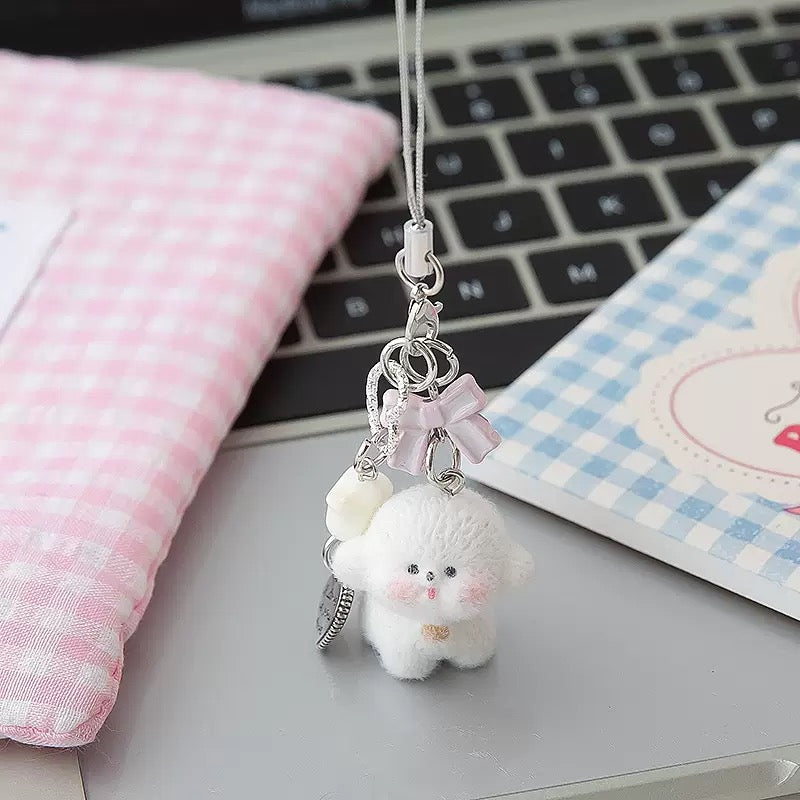 Petal Poppet Pretty Pink Phone Charm
