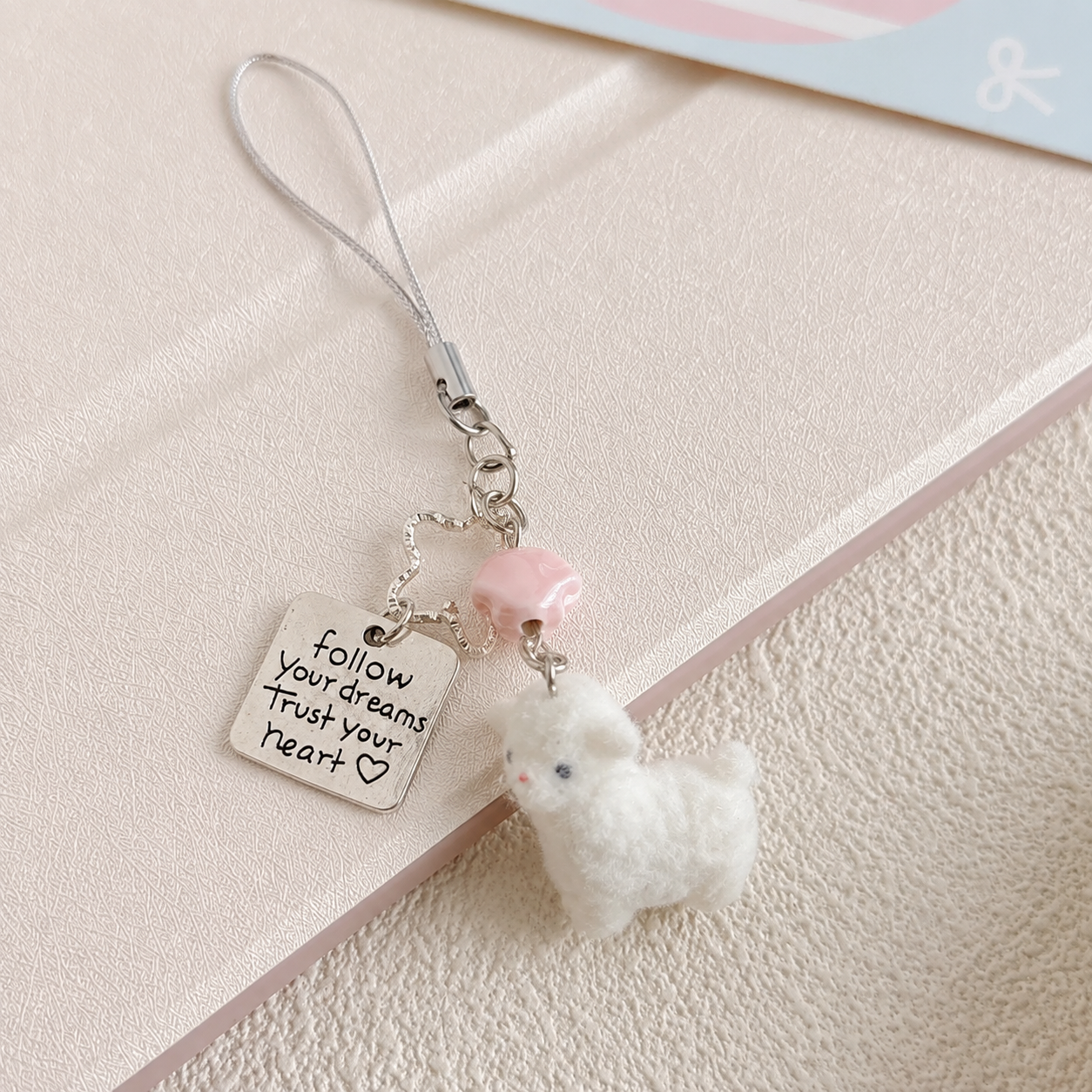 Rosy Reverie Phone Charm