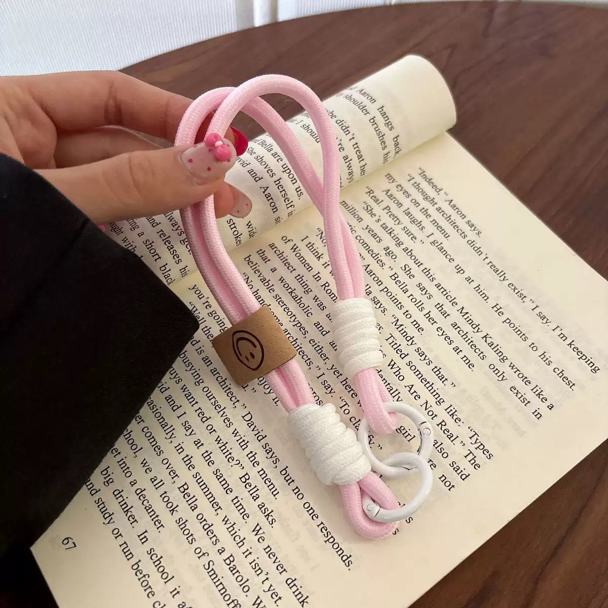 Pink Pastel Dream Phone Lanyard