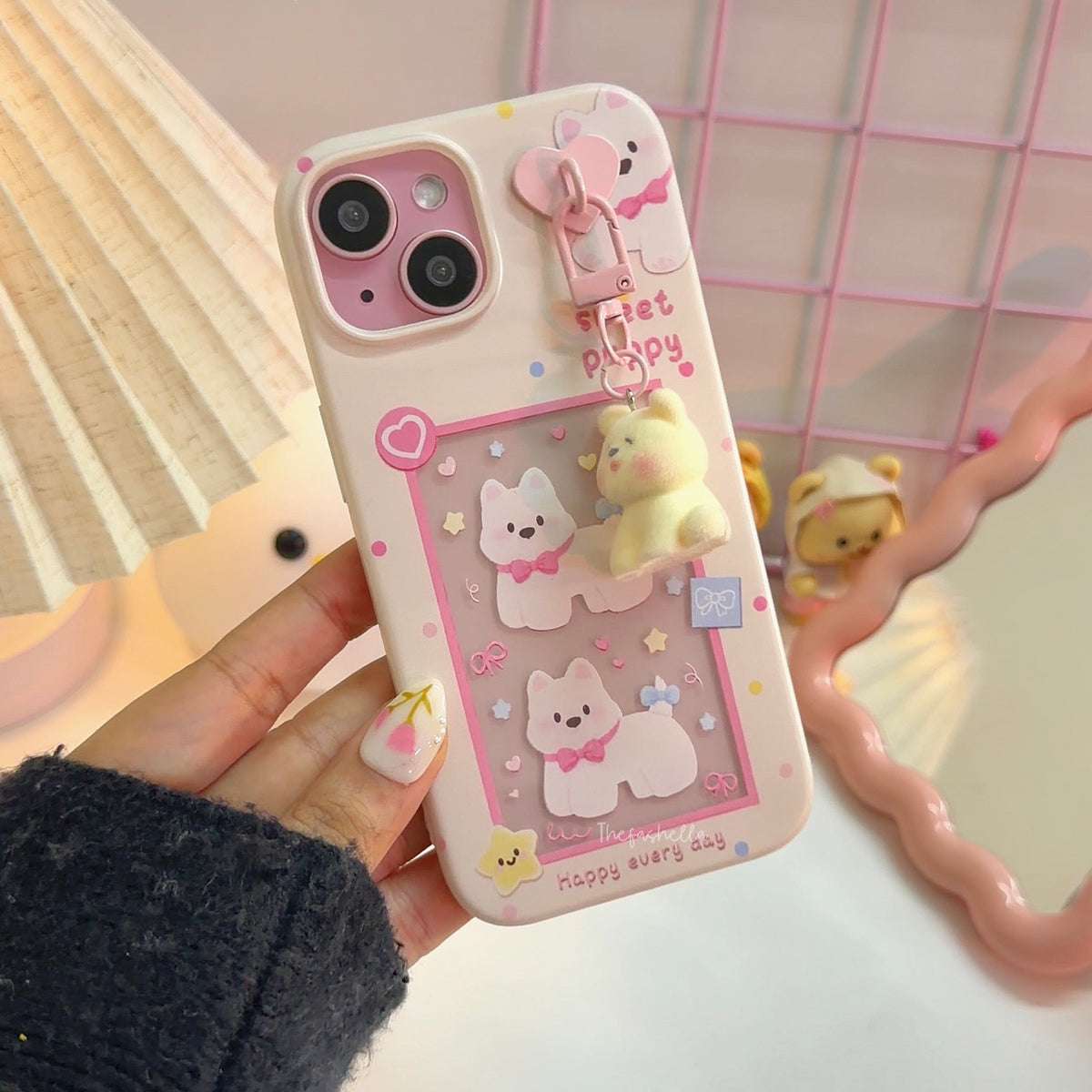 Sweet Puppy Hangie Phone Case