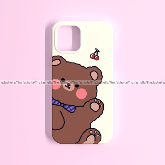 Aesthetic bunny and cherry case