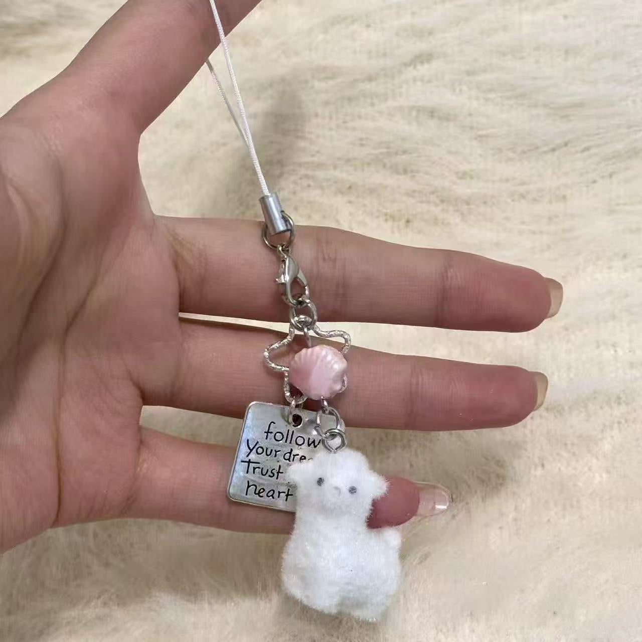 Rosy Reverie Phone Charm