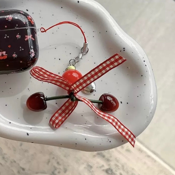 Premium Cherry Blossom Bow Phone Charm