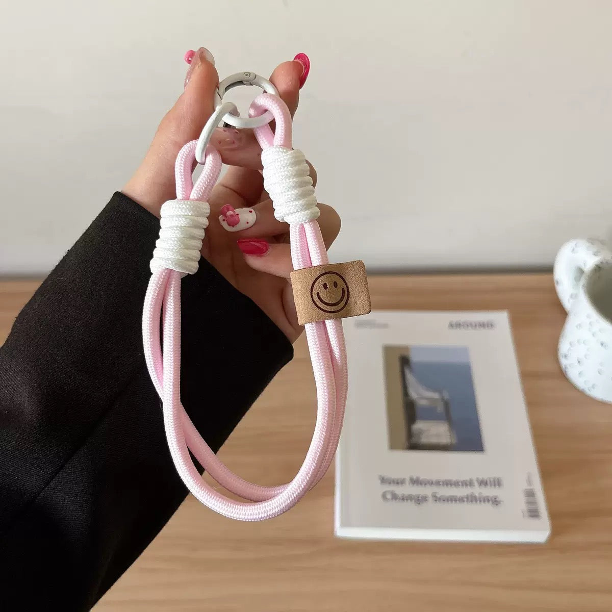 Pink Pastel Dream Phone Lanyard