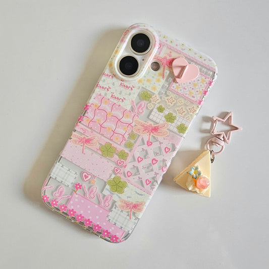 Kawaii Scrapbook Cake Charm Phone Case