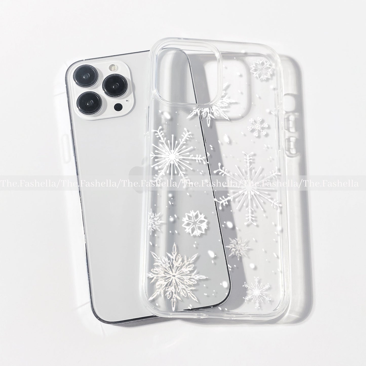 Aesthetic snow Flake Case