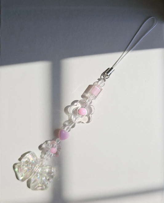 Pinteresty aesthetic floral Phone charm