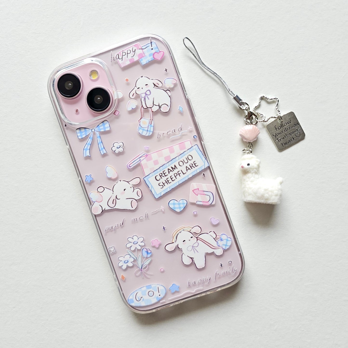 Dreamy Cute Case With Charm