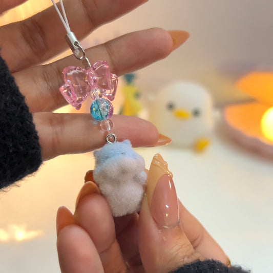 Bluebell Puff Bloom Furr Charm