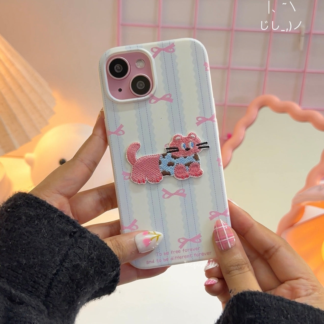 Pink Bow Sweetheart Phone Case