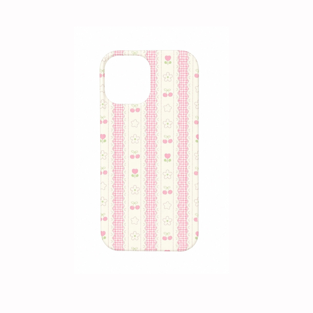 Coquette Cherry Lace Phone Case