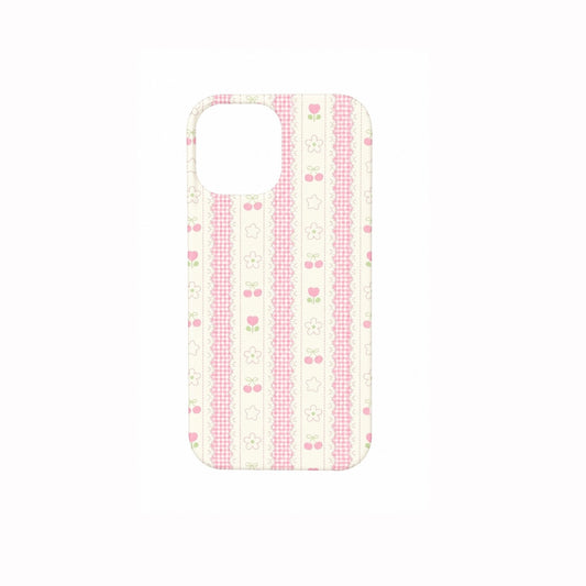 Coquette Cherry Lace Phone Case