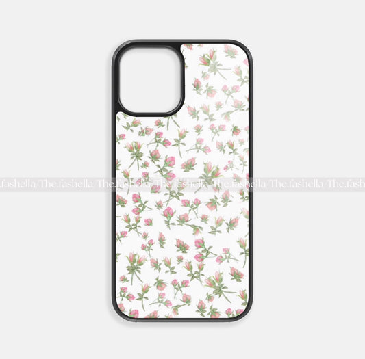 Aesthetic wild flower glass case