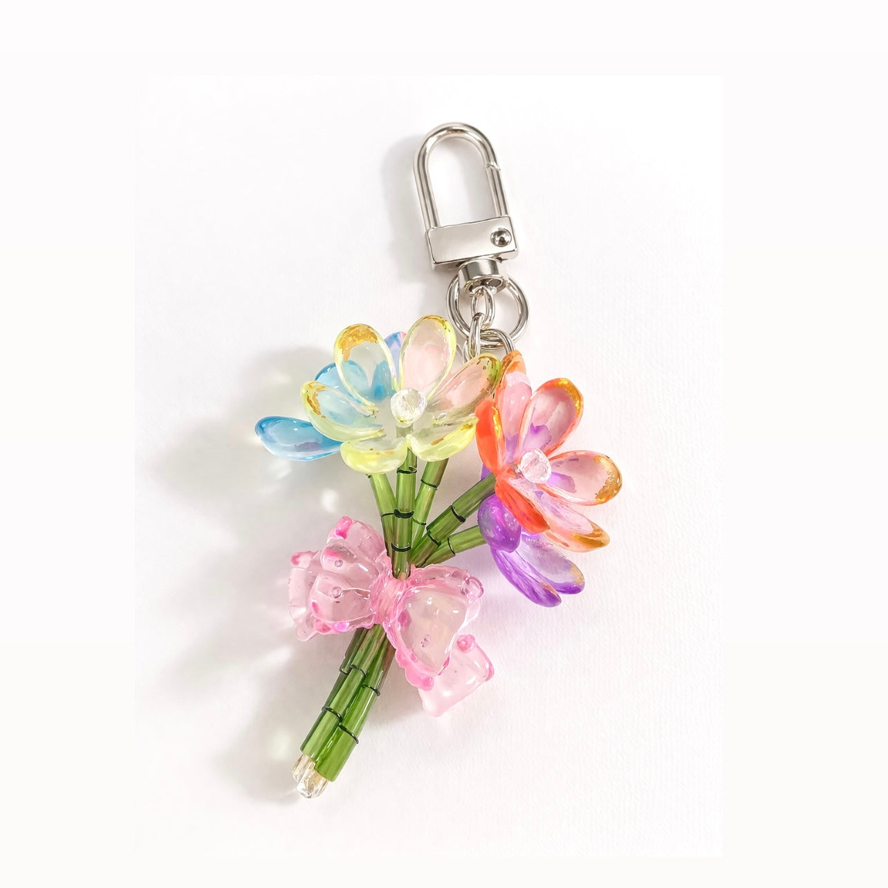 Mini Multicoloured Handmade bouquet Charm