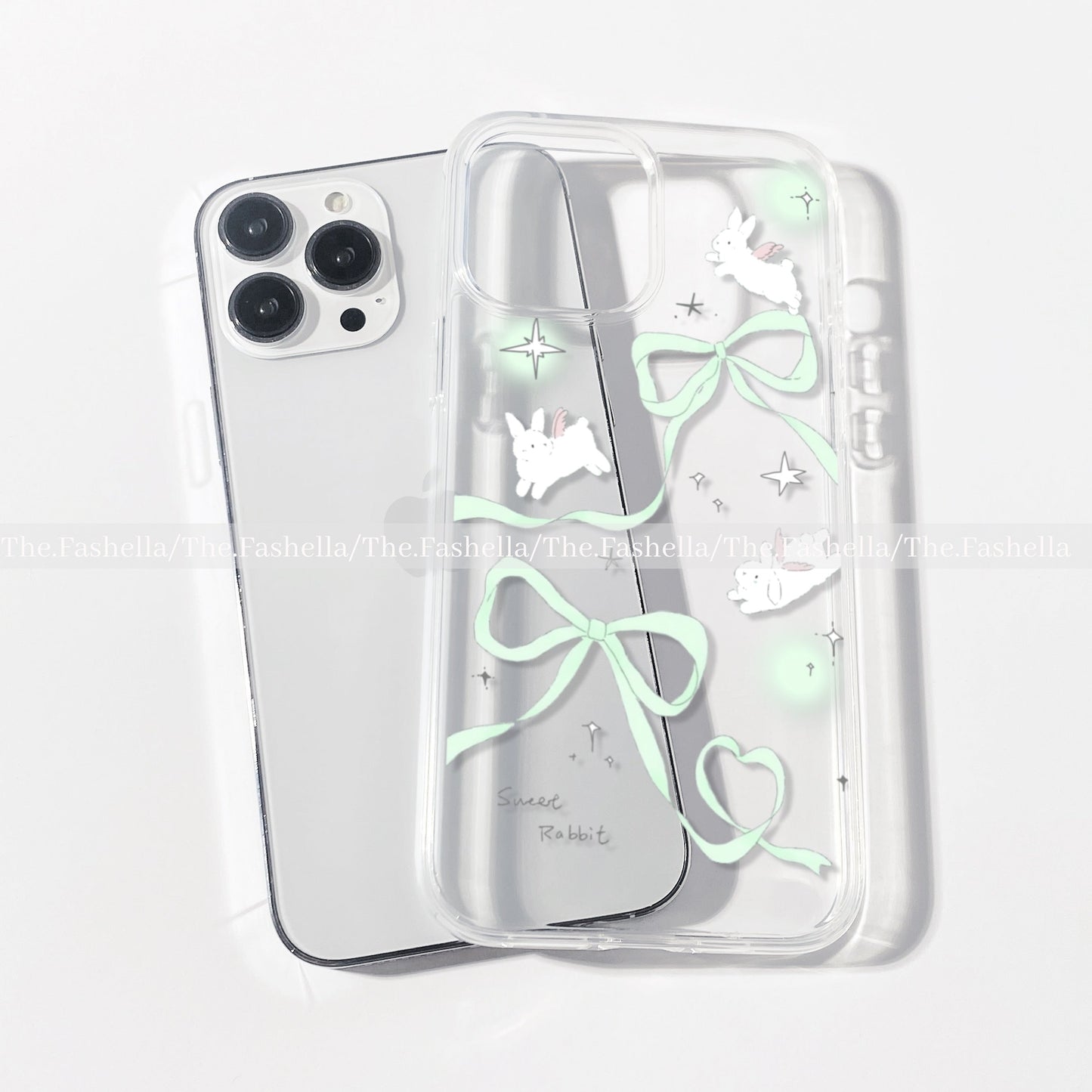 Green bunny case