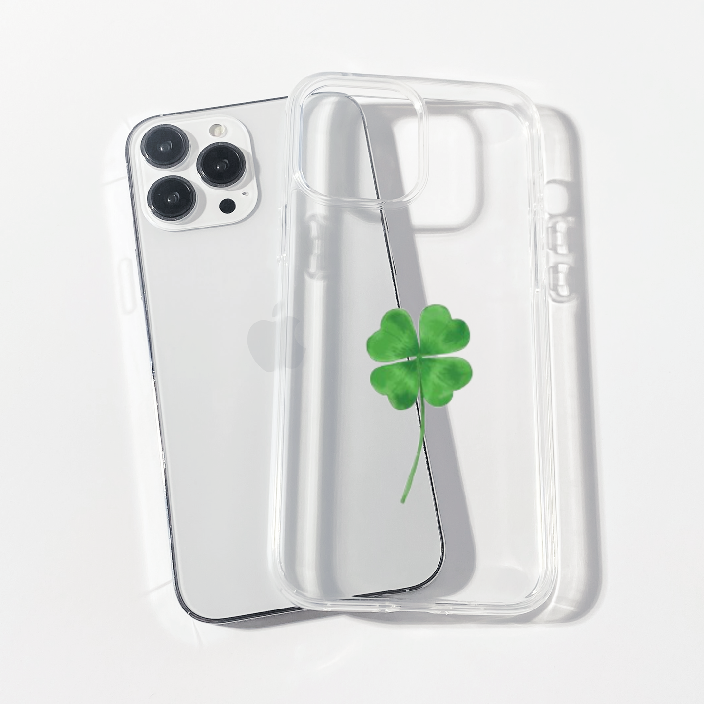 Good Luck 4 Clover Clear case