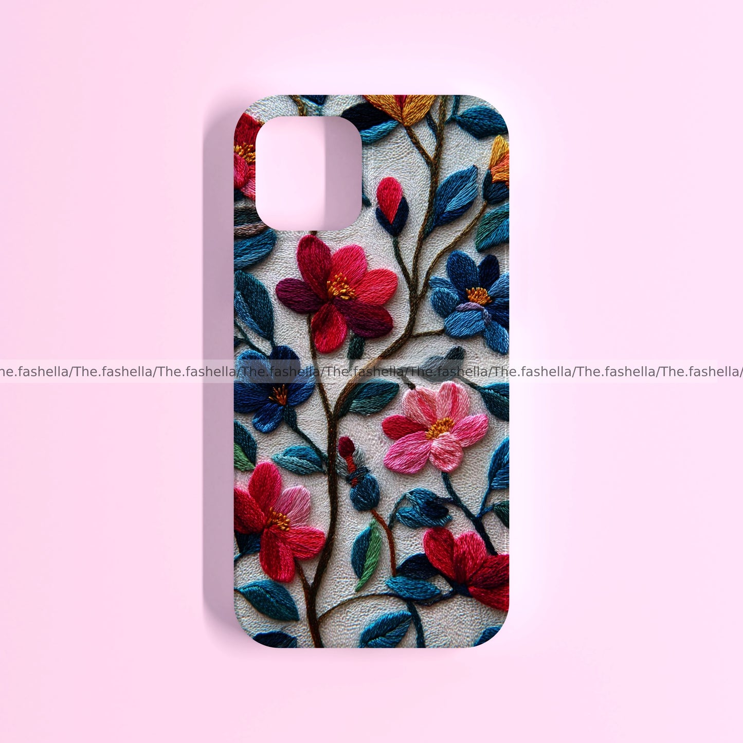 Aesthetic Scarlet Floral Blossom Phone Cover