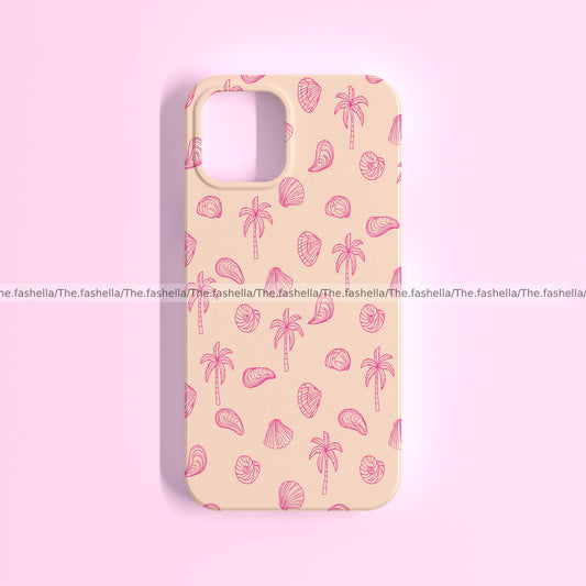Cutest shell pink phone case