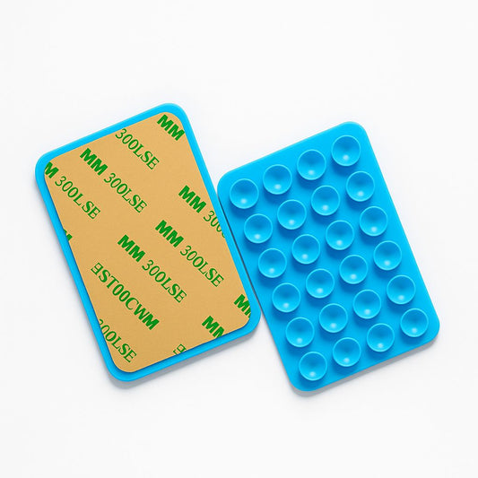 Blue Suction Phone Holder