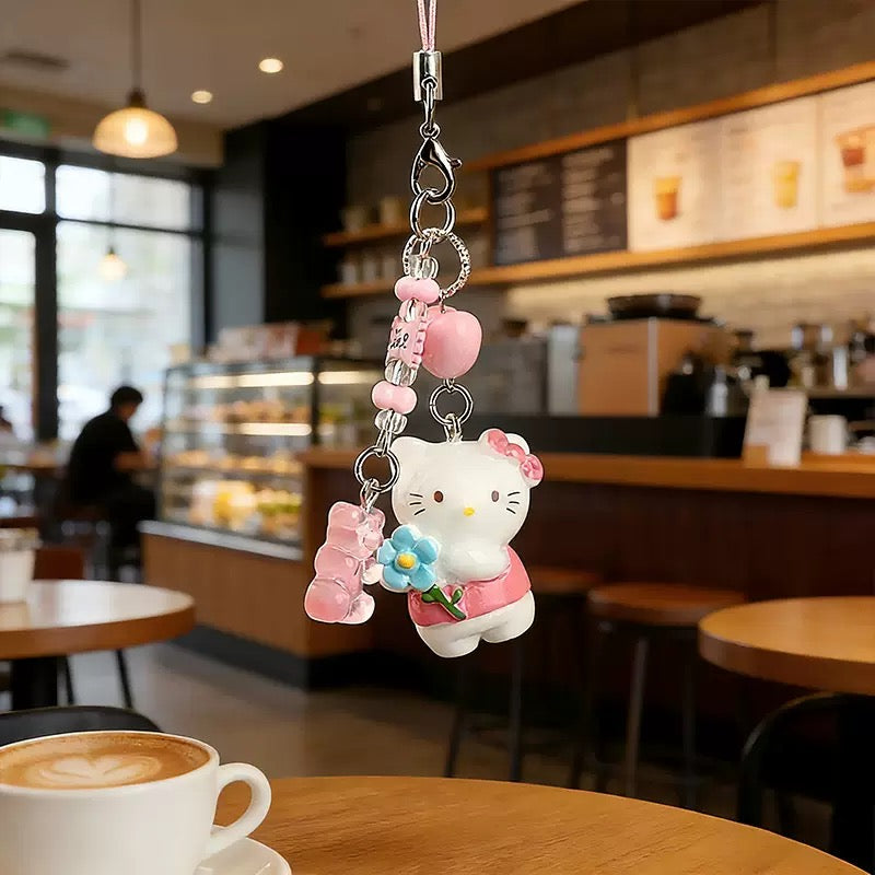 Mochi Rosette Phone Charm