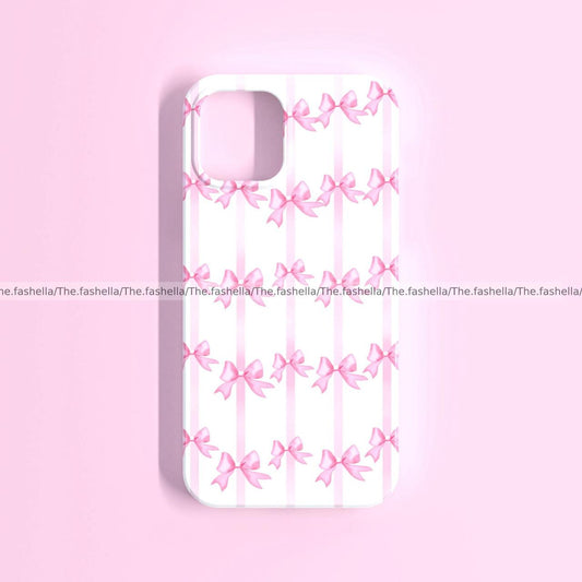 Cute pink bows case