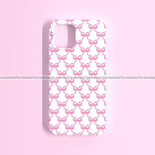 All over pink bow cute case