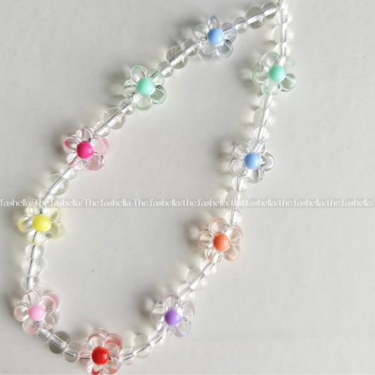 Multicolour pretty flower charm