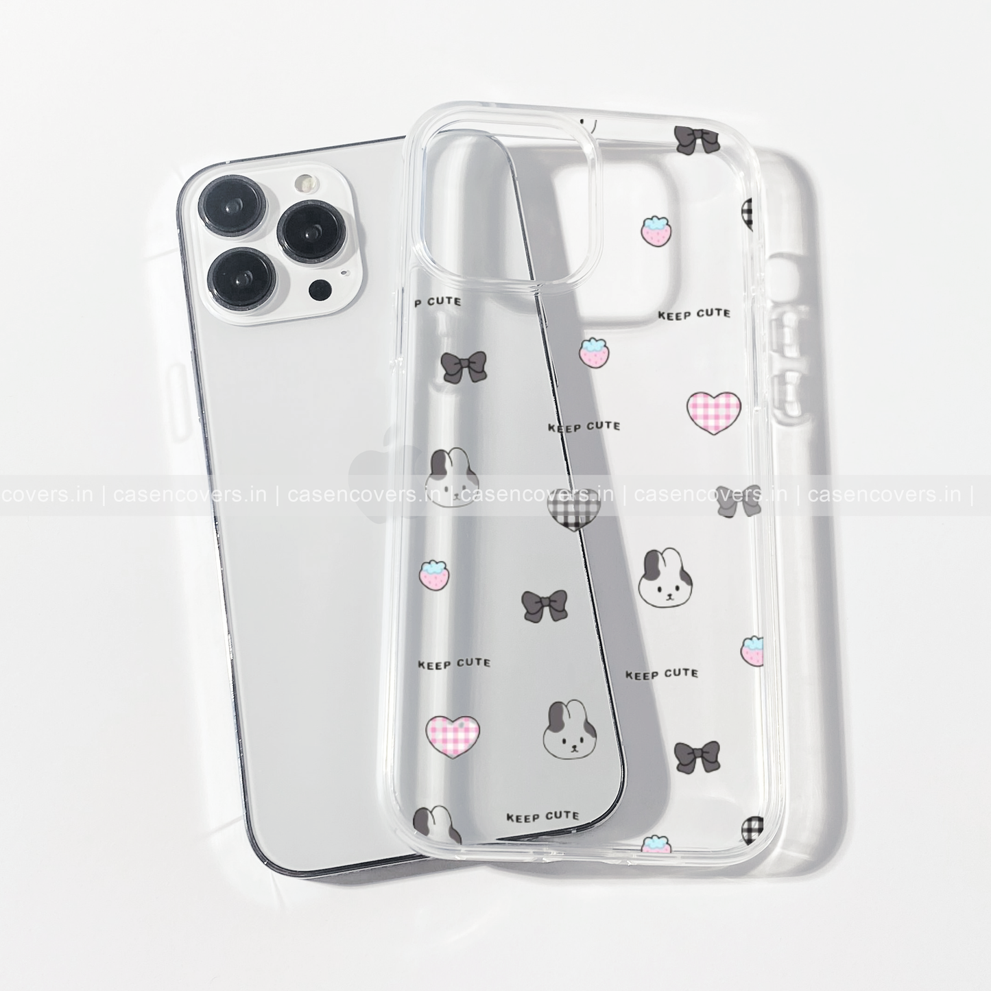 Monochrome Cutie Keep Cute Phone Case