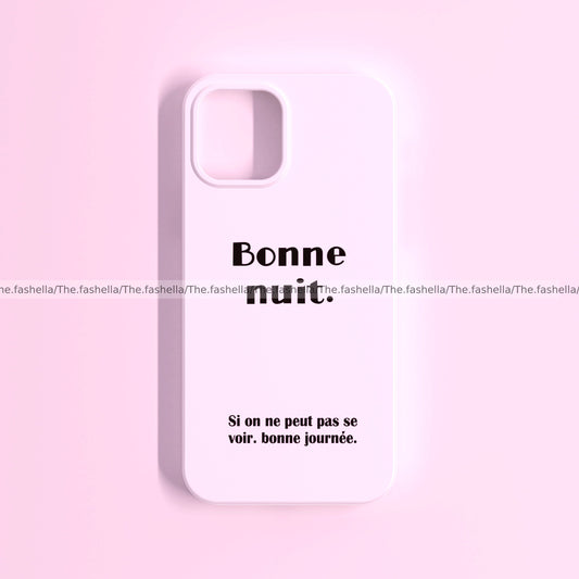 Bonne nuit aesthetic case