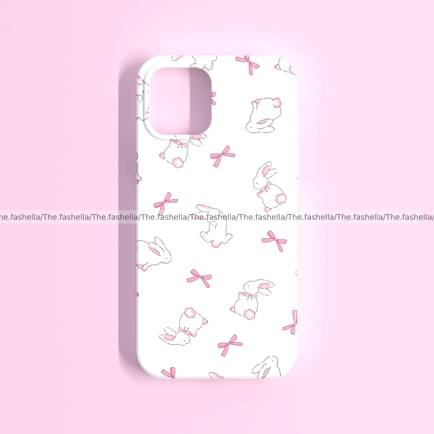 Aesthetic bunny & bow pretty case