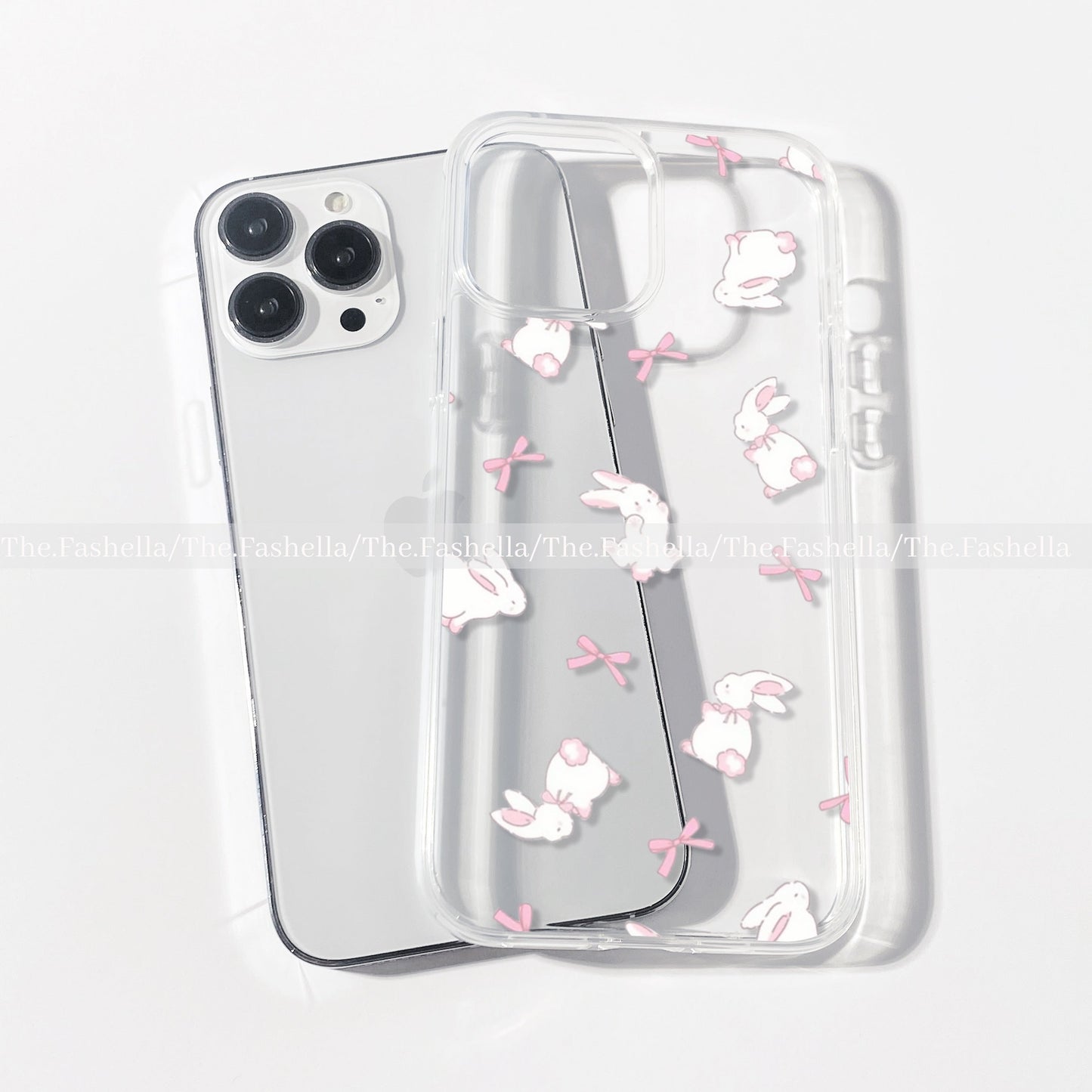 Bow & bunny cute case