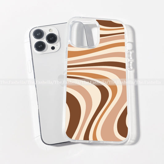 Brown wavy case