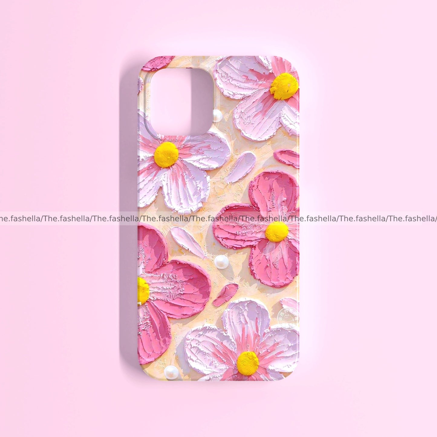 Pretty flower aesthetic case