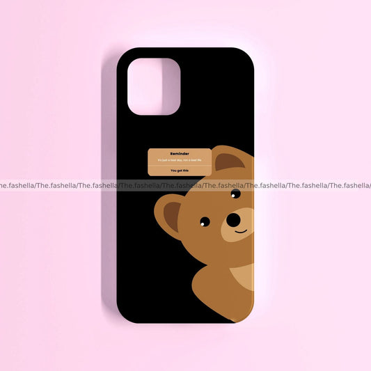 Cutest teddy black case